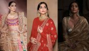 A Look Into Sonam Kapoor’s Royalty In Traditional, Anarkali-Saree