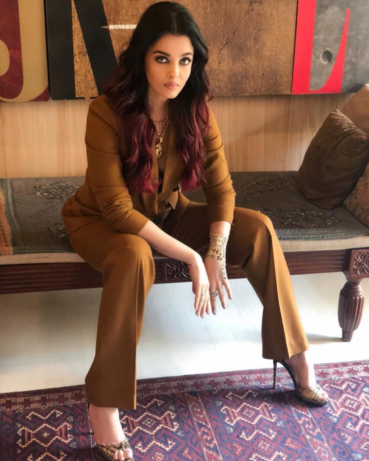 Aishawrya Rai, Kriti Sanon and Ananya Panday’s tailored glamour in brown pantsuits [Photos] 869619