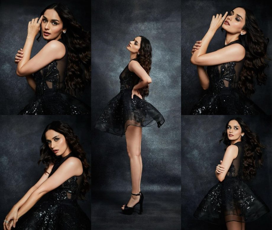 Alia Bhatt, Alaya F & Manushi Chhillar's Dazzling Night Out In Black Dress 866168