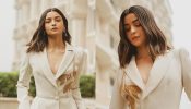 Alia Bhatt epitomises ‘Chic’ in ivory white pantsuit [Photos]