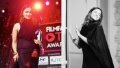 Alia Bhatt steals it in turtle neck black floor-length gown
