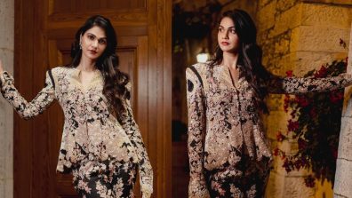 Allu Arjun’s Wife Sneha Reddy Looks Spectacular In Shredded Embellished Couture