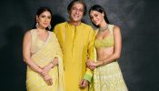 Ananya Panday Serves Festive Goals, Twins With Chunky Pandey & Bhavna Pandey In Yellow