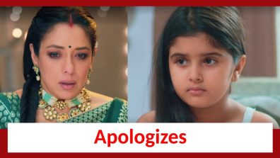 Anupamaa: Anupamaa apologizes to Anu