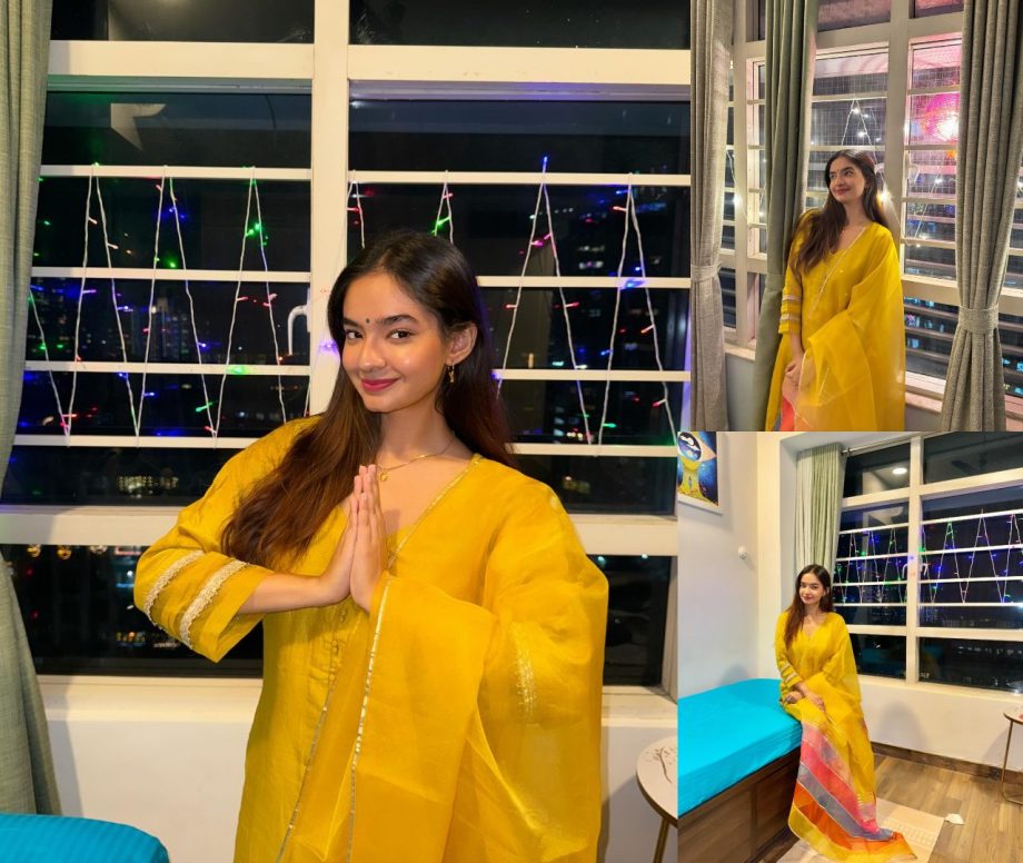 Anushka Sen turns muse yellow kurta set, check out photos 868688