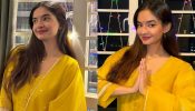 Anushka Sen turns muse yellow kurta set, check out photos