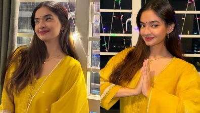 Anushka Sen turns muse yellow kurta set, check out photos