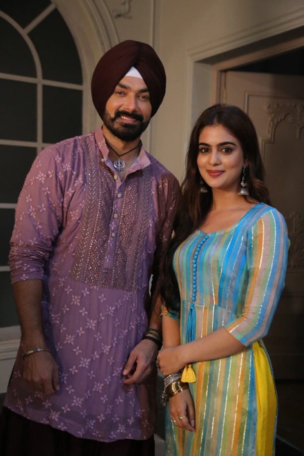 Avinesh Rekhi takes on the role of Punjabi dialect coach for his Ikk Kudi Punjab Di’s co-star Tanisha Mehta 868587