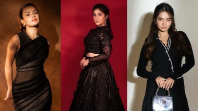 Avneet Kaur, Ashnoor Kaur And Anushka Sen Look ‘Wow’ In Black Outfit, Take A Look