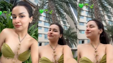 Avneet Kaur Sizzles In A Sexy Green Bikini Set