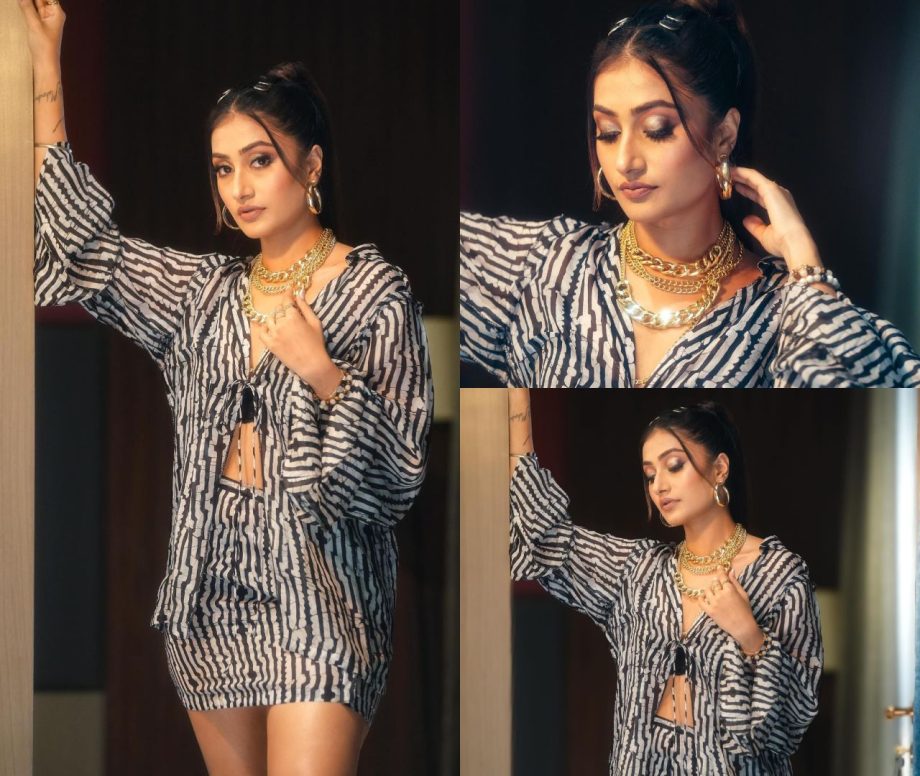 Bold Stripes n Fierce Vibes! Dhanashree Verma slays in sizzling co ord set 868248