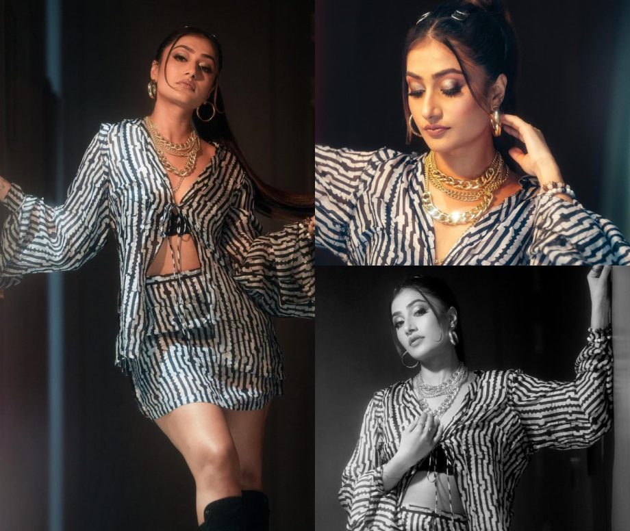 Bold Stripes n Fierce Vibes! Dhanashree Verma slays in sizzling co ord set 868247