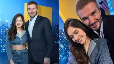 Caught On Camera: Jannat Zubair Gets Candid With Footballer David Beckham