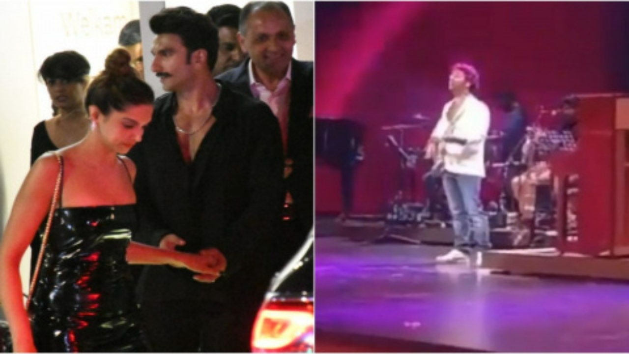 Deepika Padukone And Ranveer Singh Have A Gala Time At Arijit Singh's Live Performance At After-Party 866080