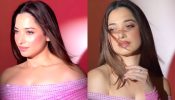 Diva in pink! Tamannaah Bhatia stuns in sequinned bodycon dress