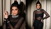 Divine! Karishma Tanna is beauty to behold in black see-through gown