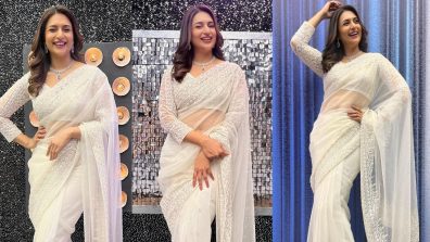 Divyanka Tripathi Shines In White Sheer Saree Like A Goddess, See Photos