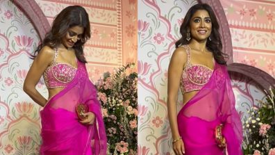 Diwali is all about ‘rani pink’! Shriya Saran’s style guide in saree