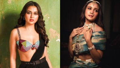 Diwali Special: Tejasswi Prakash and Ashi Singh give modern twists to their saree style