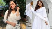 Fashion Battle: Jannat Zubair VS Reem Shaikh: Who Looks Mesmerizing In White Anarkali?