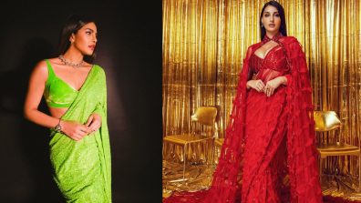 Get Code To Be Bold And Beautiful In Saree From Priyanka Chopra & Nora Fatehi