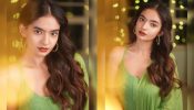 Goddess in Green! Baal Veer actress Anushka Sen blooms in a salwar suit