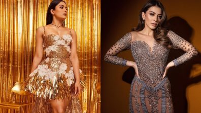 Hansika Motwani VS Rashmika Mandanna: Who Is Hottest In Glittery Mini Dress?