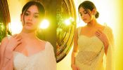 Jannat Zubair Strikes A Balance Between Grace And Glam In White Saree