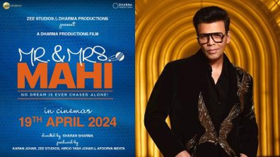 Karan Johar unveils cinematic treat announcing ‘Mr & Mrs Mahi’ release date, check out