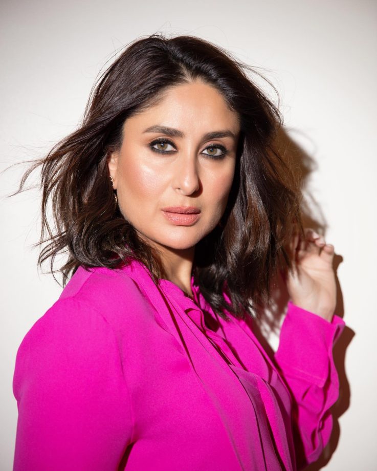 Kareena Kapoor claims power in pink pantsuit, see photos 867215