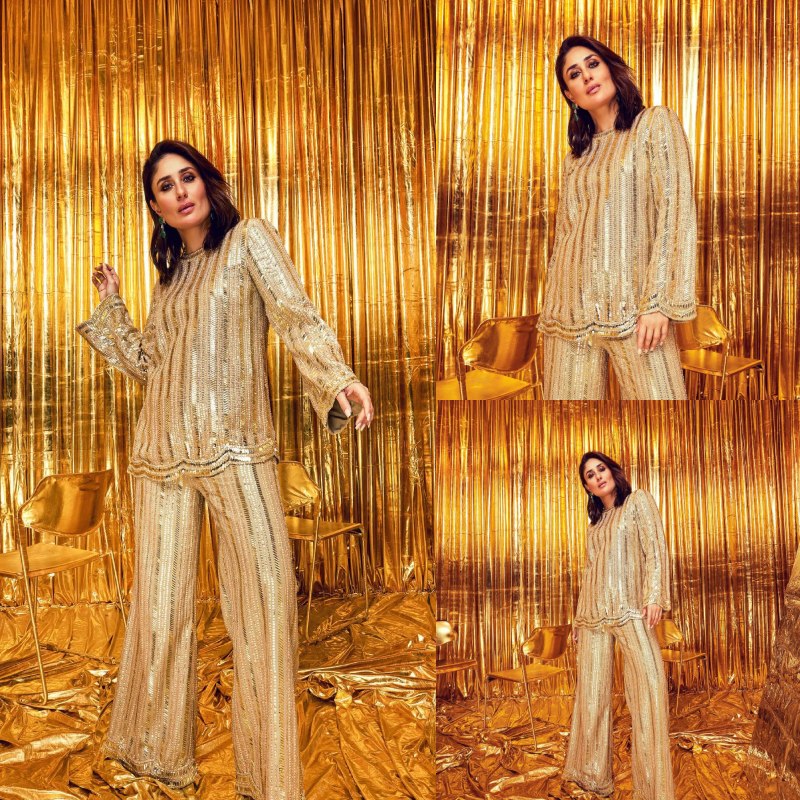 Kareena Kapoor & Sara Ali Khan Make Heads Turn In 'Glitter' And 'Glam' Outfits, Take A Look 866301