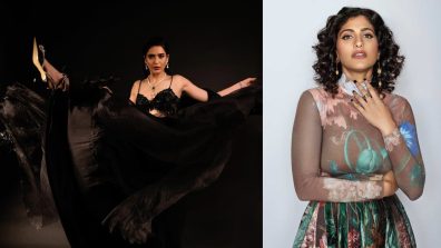 Karishma Tanna Exudes Elegance In Black Shimmery Lehenga, Kubbra Sait Says ‘Haye..’