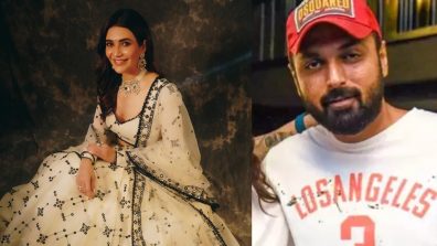 Karishma Tanna Flaunts Ethnicity In Monochromatic Lehenga, Husband Varun Bangers Reacts