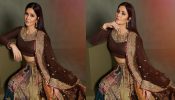 Katrina Kaif lights up ‘Diwali’ vibes in earthy embellished lehenga choli [Photos]