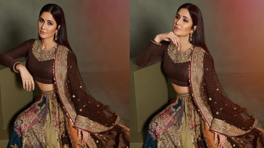 Katrina Kaif lights up ‘Diwali’ vibes in earthy embellished lehenga choli [Photos] 867989