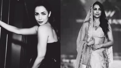 Malaika Arora’s “many moods” in monochrome, fans in awe