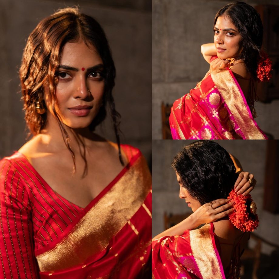 5 Easy Nivedhitaa Satish Hairstyles For Saree