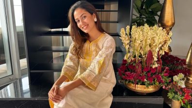 Mira Kapoor does ‘casual ethnic’ right in pure chanderi silk kurta set