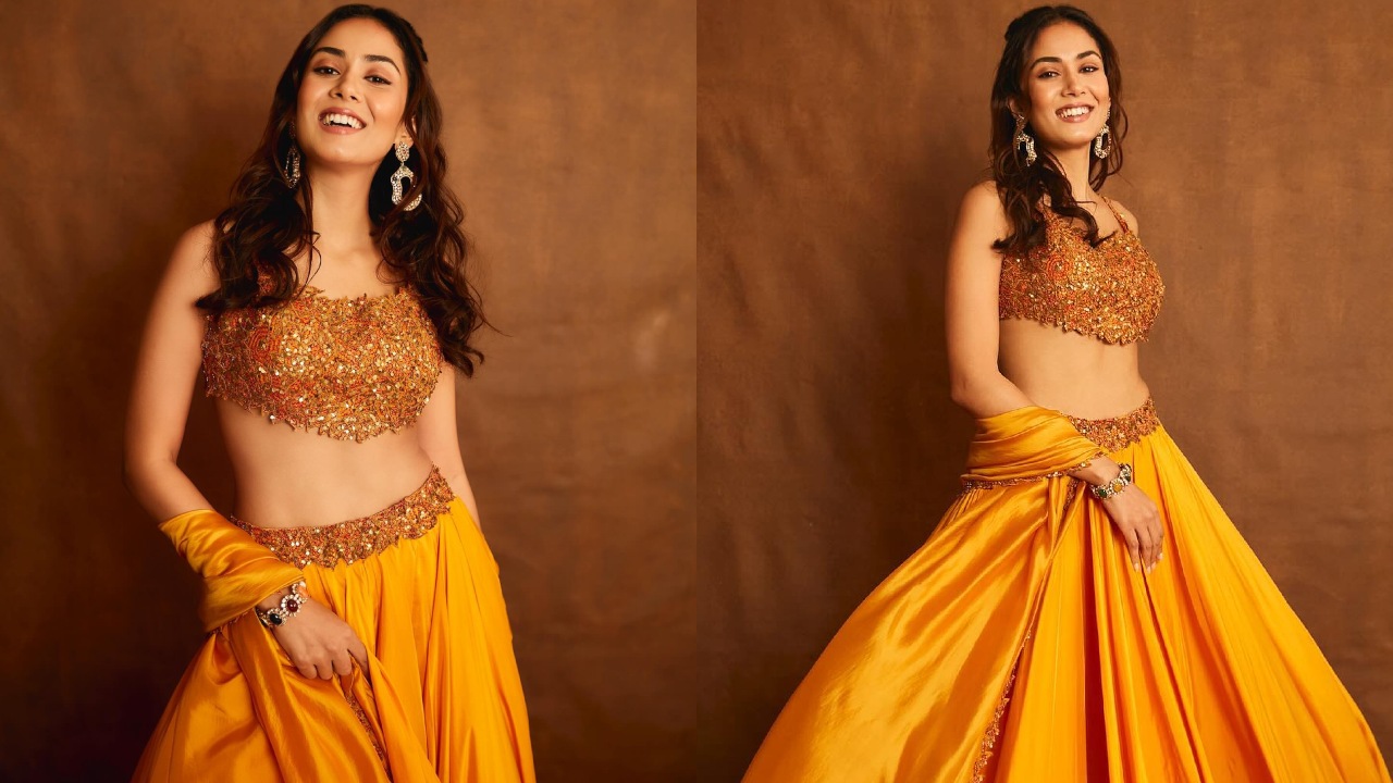 Mira Kapoor owns fashion game in yellow chanderi silk lehenga [Photos] 868660