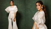 Nupur Sanon turns divine muse in white embellished designer pantsuit, fans in awe 868190