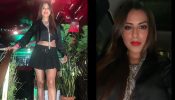 [Photos] Nia Sharma is hotness personified in black crop top and mini flared skirt