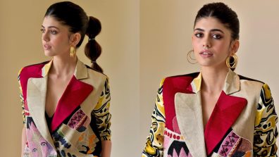 Quirky Nari! Sanjana Sanghi gives an abstract flair to power-dressing [Photos]