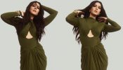 Raashi Khanna Channels Her Inner Beauty In Olive Green Corset Dress, See Photos
