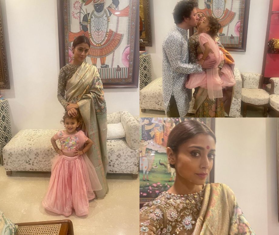 Radiant Diwali Moments: Shriya Saran's fam glam shines bright 868243