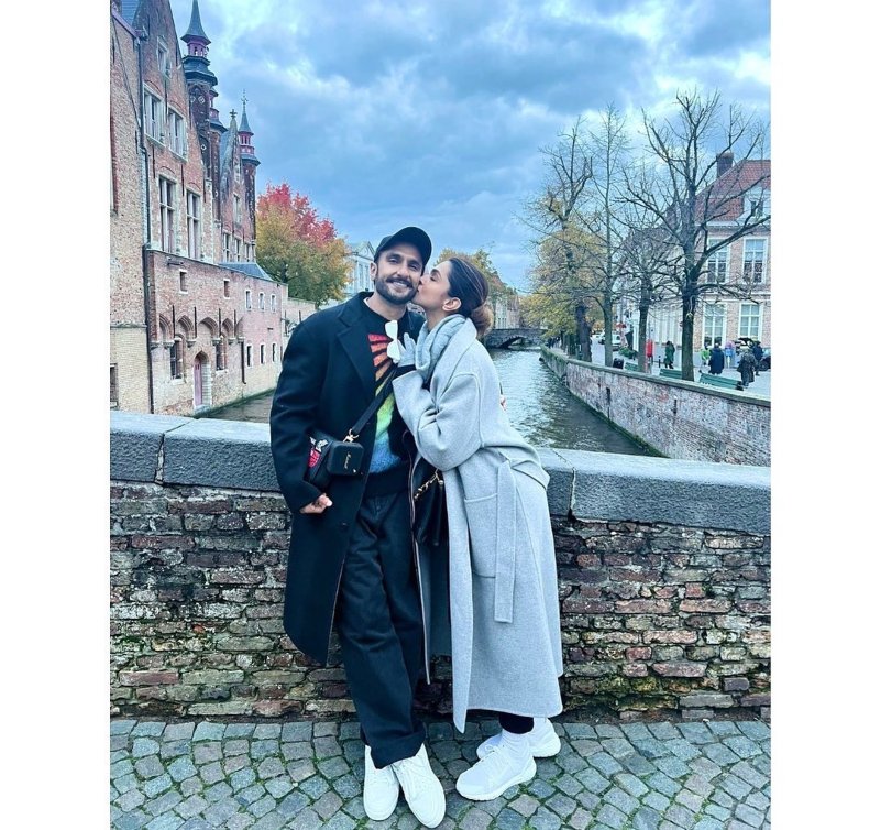 Ranveer Singh And Deepika Padukone's Romantic Getaway; Celebrate Fifth Wedding Anniversary In Brussels 869334