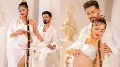 Rubina Dilaik flaunts baby bump in latest photoshoot with husband Abhinav Shukla