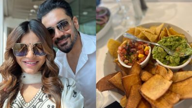 Rubina Dilaik’s Pregnancy Cravings Treat,  Cheesecake- Avocado Salad