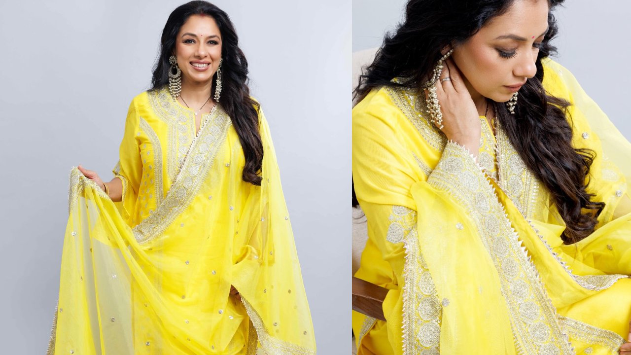 Rupali Ganguly sparks ethnic fashion frenzy in bright yellow salwar suit [Photos] 869483