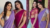 Saree Splendour! Inside Janhvi and Khushi Kapoor’s chic Dhanteras celebrations [Photo]