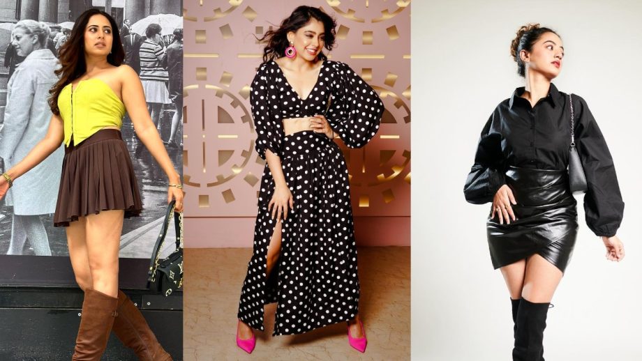Sargun Mehta, Niti Taylor & Helly Shah Has Season's Hottest Skirt Top Trend, Take Cues 866368